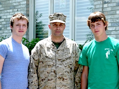 Pat, Ben & Coleman. Iraq. 2008